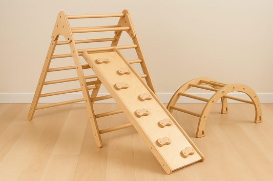 Ensemble d'escalade Montessori pliable - 3 en 1 