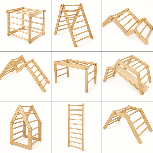 Montessori Kletterwürfel - 3-in-1 skalierbar