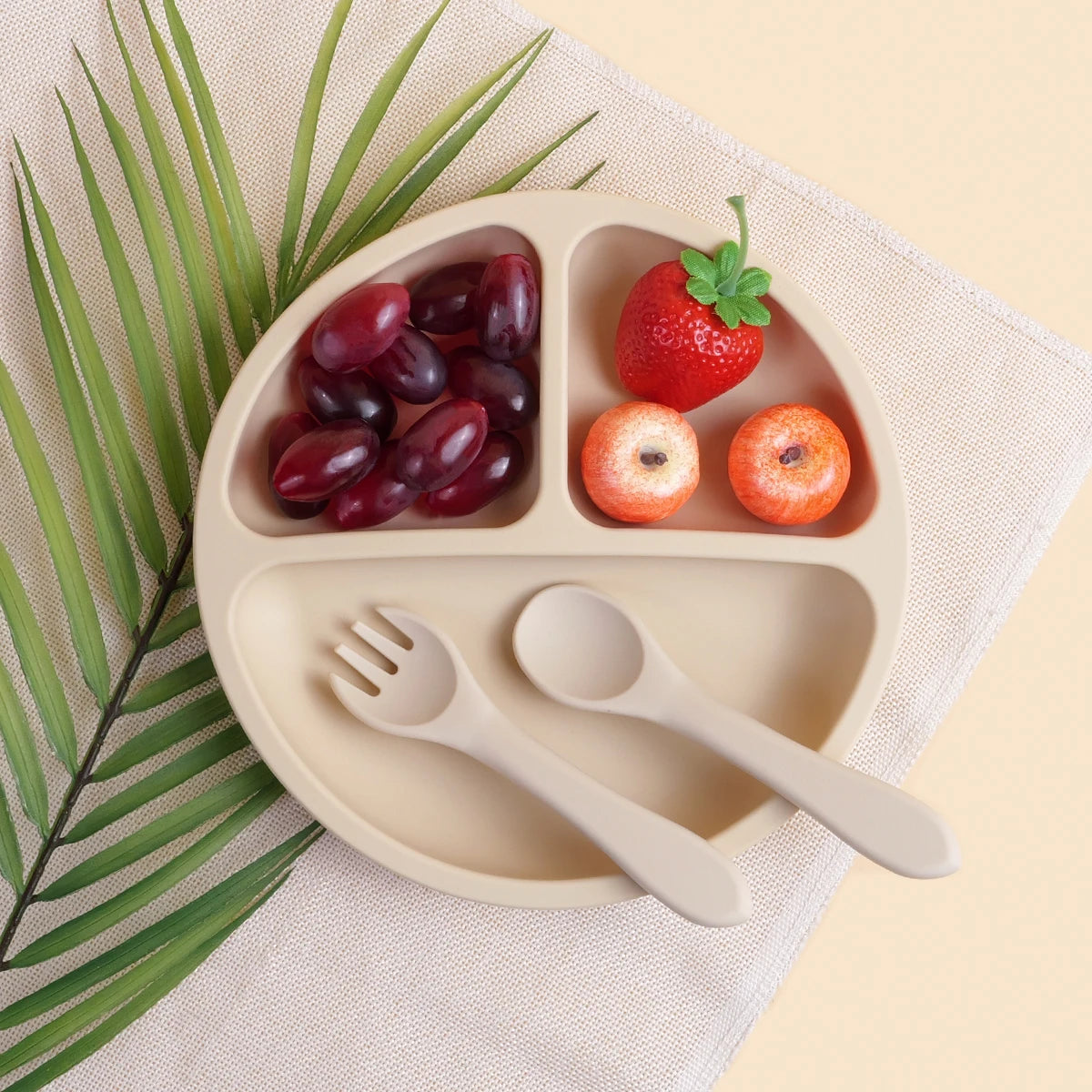 Silicone Suction Dinnerware Set for Toddlers