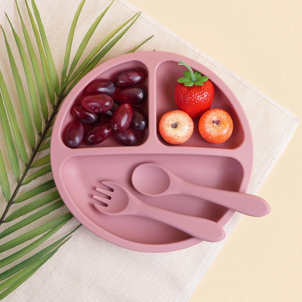 Silicone Suction Dinnerware Set for Toddlers
